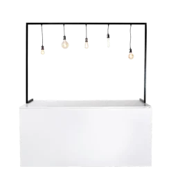 Arche ampoules Retro pour buffet pliant