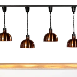 Arche lampe chauffe-plat L 2 m H 117 cm