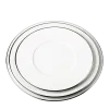 Assiette de présentation Plane Filet Argent Ø 29 cm