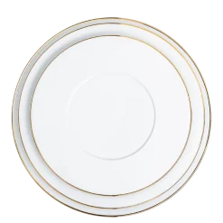 Assiette de présentation Plane Filet Or Ø 29 cm
