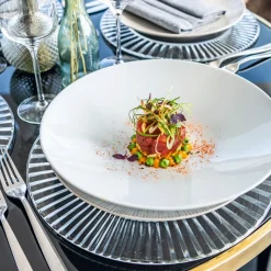 Assiette de présentation Prisme Ø 32 cm