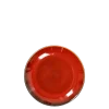 Assiette à pain Corfou rouge Ø 16,5 cm