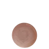 Assiette à pain taupe en verre Ø 14 cm