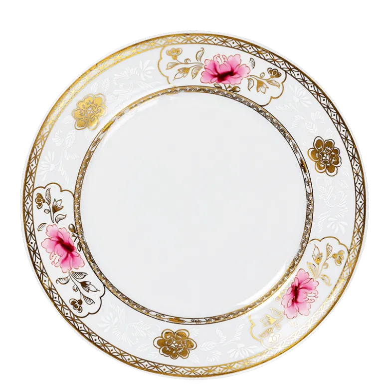 Assiette plate Pivoine rose Ø 27 cm