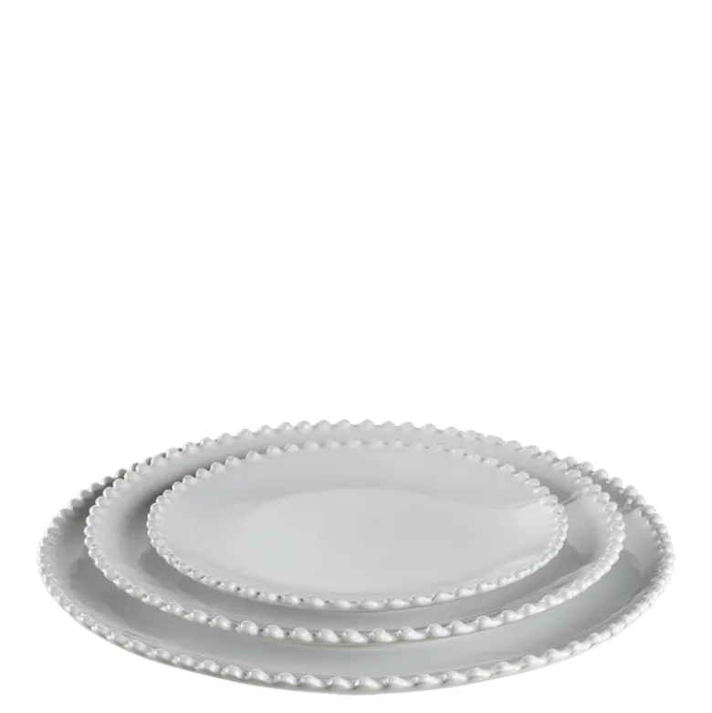 Assiettes Perle nacrée