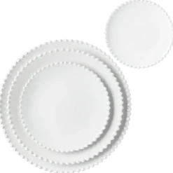 Assiettes Perle nacrée
