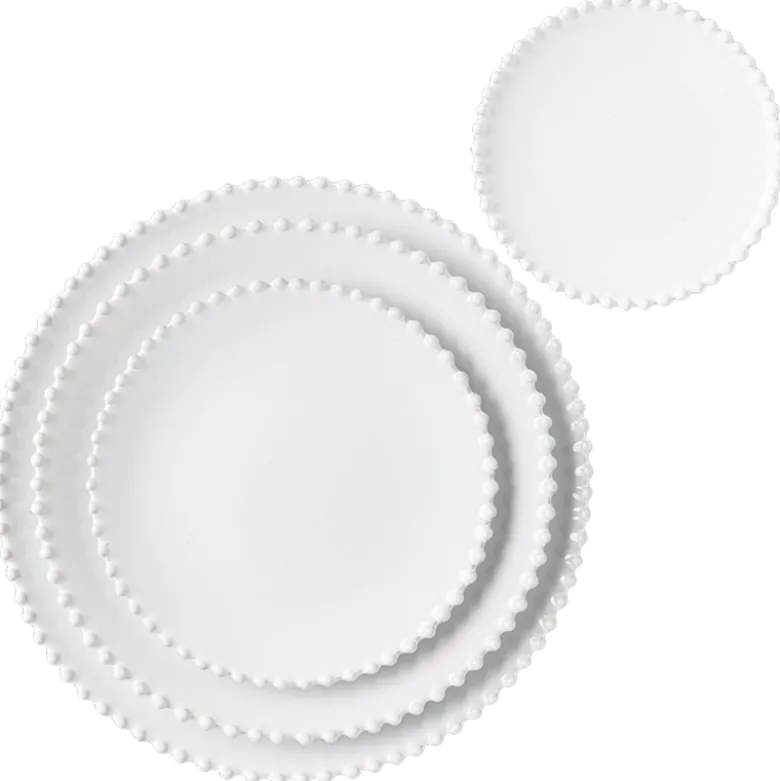 Assiettes Perle nacrée