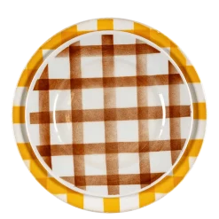 Assiettes Vintage Carreau