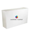 Banque d’accueil lackfolie 40 x 200 cm H 110 cm – 48 h