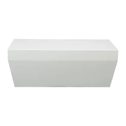 Banquette Lounge Pool blanc 40 x 80 cm H 30 cm