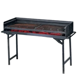 Barbecue en fer L120 x H 110 x l 50 cm