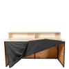 Bar buffet pliant Cigare Club beige 100 x 200 cm H 110 cm