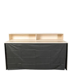 Bar buffet pliant Cigare Club beige 100 x 200 cm H 110 cm