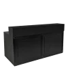 Bar buffet pliant Cigare Club noir 100 x 200 cm H 110 cm
