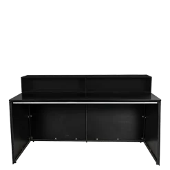 Bar buffet pliant Cigare Club noir 100 x 200 cm H 110 cm