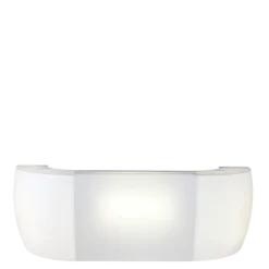 Bar Igloo lumineux module droit équipé 75 x 140 cm H 108 cm