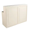 Bar pliant Cigare Club beige 55 x 150 cm H 115 cm