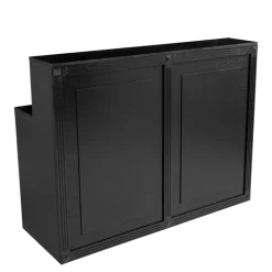 Bar pliant Cigare Club noir 55 x 150 cm H 115 cm