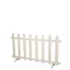 Barrière blanche Vincennes L 200 cm H 110 cm hors montage