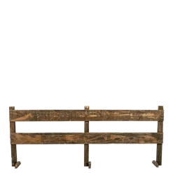Barrière en bois L 250 H 100 cm l 8 cm