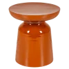 Bout de canapé Olympe terracotta Ø 40 cm H 43 cm
