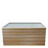 Buffet pliant Deck avec plateau banc à huîtres Inox