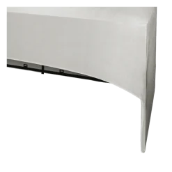 Buffet pliant houssé blanc "3 faces" 100 x 200 cm H 91 cm
