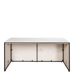 Buffet pliant Moulure blanc 100 x 200 cm H 90 cm- Délai 48h