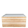 Buffet pliant Palissade Pacific avec plateau banc à huîtres Inox