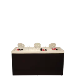 Buffet pliant salades bar 100 x 200 cm - Délai 48h