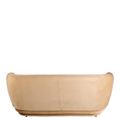 Canapé Elton velours taupe M1 78 x 170 cm H 70 cm