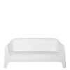 Canapé Lalisse blanc 82 x 183 cm H 84 cm
