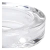 Cendrier en verre rond Ø 9 cm H 4 cm