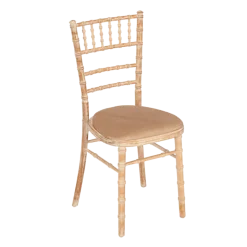 Chaise Bambou assise caramel