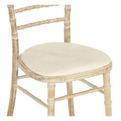 Chaise Bambou assise écrue