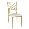 Chaise Beverly assise crème