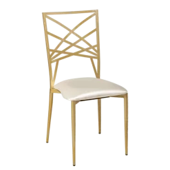 Chaise Beverly assise crème