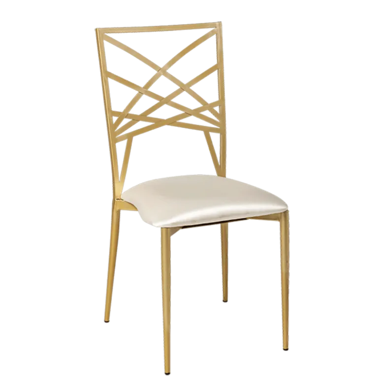Chaise Beverly assise crème