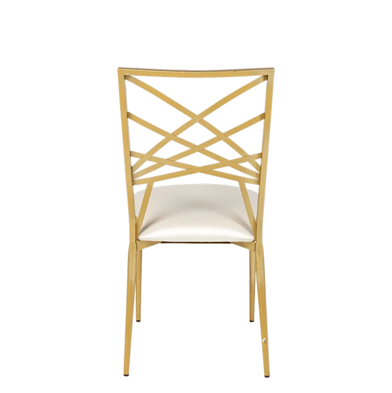 Chaise Beverly assise crème