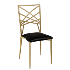Chaise Beverly assise noire