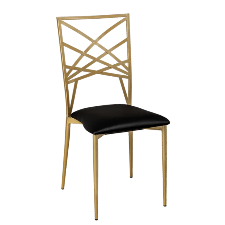 Chaise Beverly assise noire
