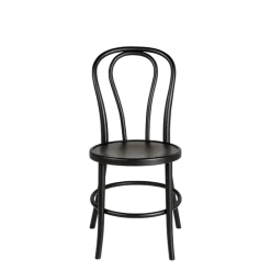 Chaise Bistrot noire