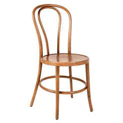 Chaise Bistrot teinte noyer