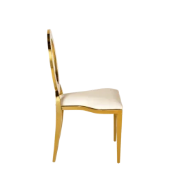 Chaise Divine avec assise blanche