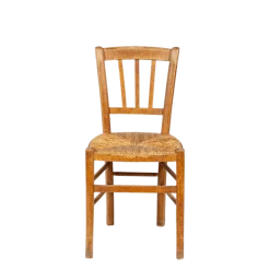 Chaise en bois vintage