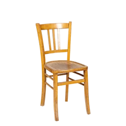 Chaise en bois vintage