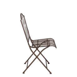 Chaise Florence en fer forgé