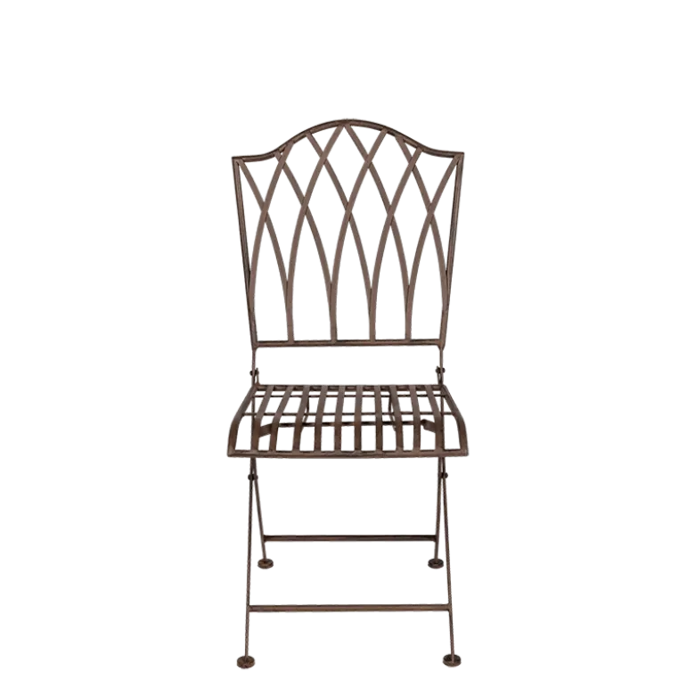 Chaise Florence en fer forgé