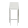 Chaise haute Sila blanche H 100 cm