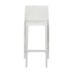 Chaise haute Sila blanche H 100 cm